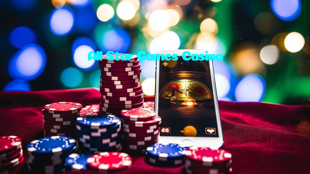 All Star Games Casino casino presented on mobile device in Pakistan with slots and live games